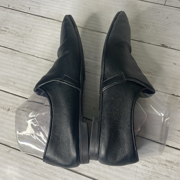 Aquatalia Revy Black Soft Nappa Leather Loafer - Picture 6 of 10